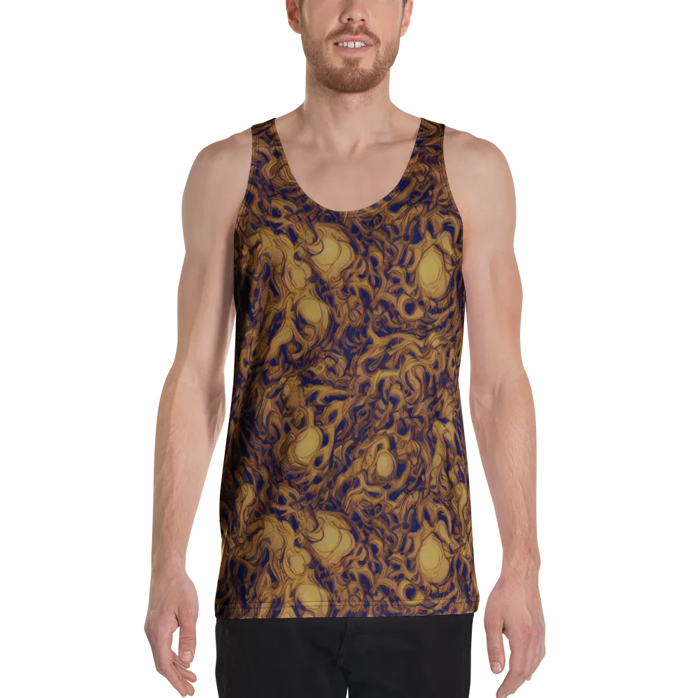 Navy Alchemy on Men's Tank Top — Front