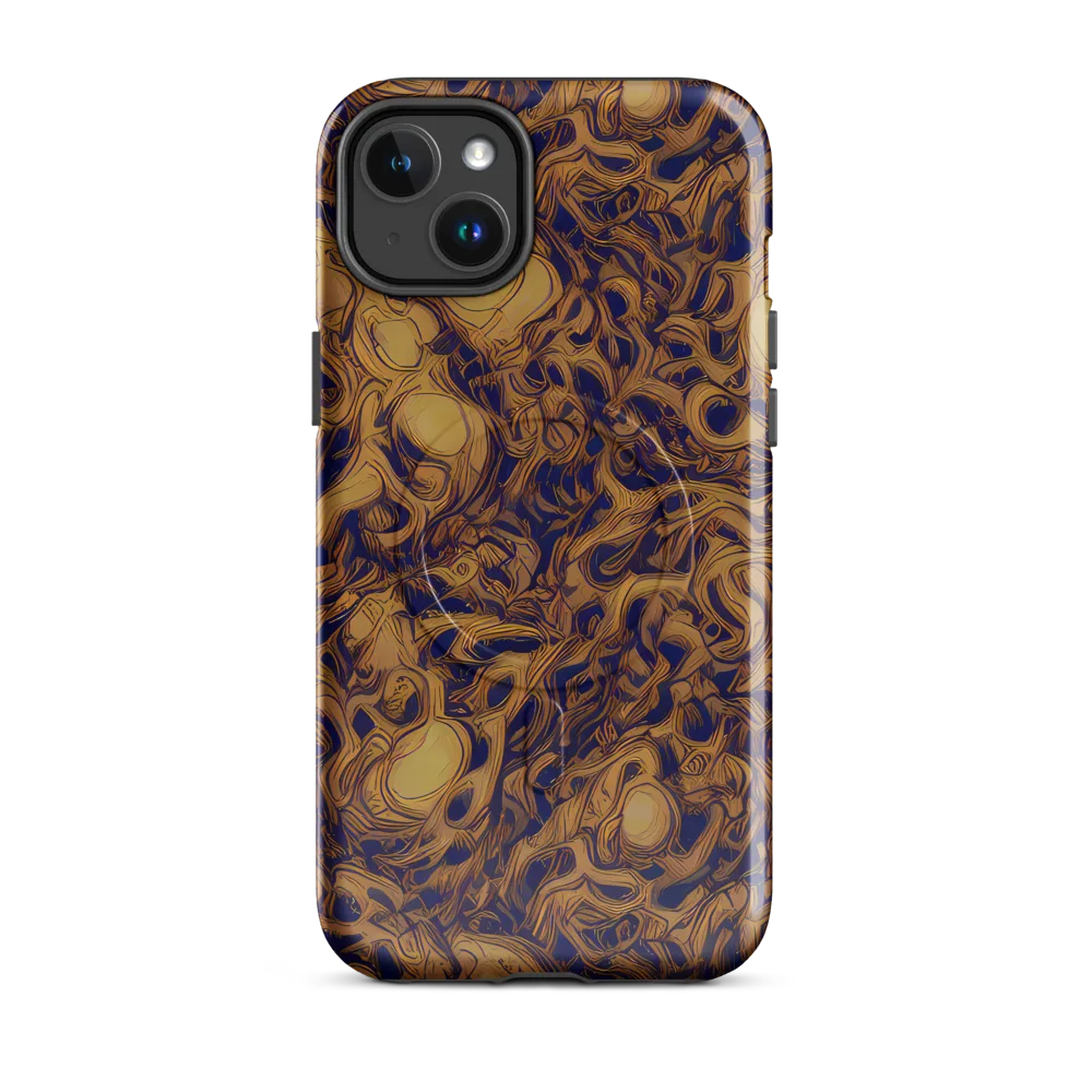 Navy Alchemy on MagSafe Tough Case for iPhone® — Front
