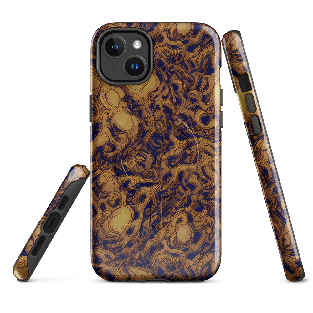 Navy Alchemy on MagSafe Tough Case for iPhone® — Front