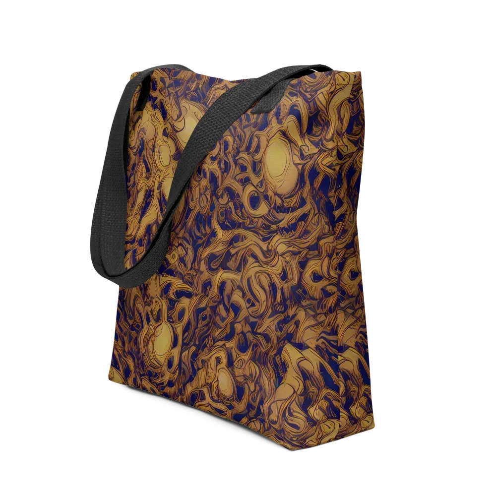Navy Alchemy on Tote Bag — Front