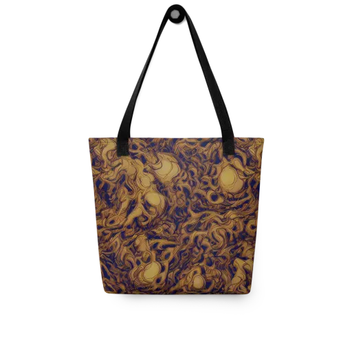 Navy Alchemy on a Tote Bag