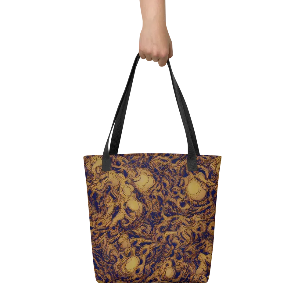 Navy Alchemy on Tote Bag — Front