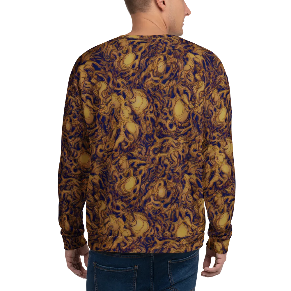 Navy Alchemy on Sweatshirt — Back