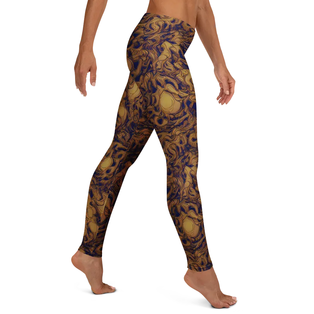 Navy Alchemy on Leggings — Right