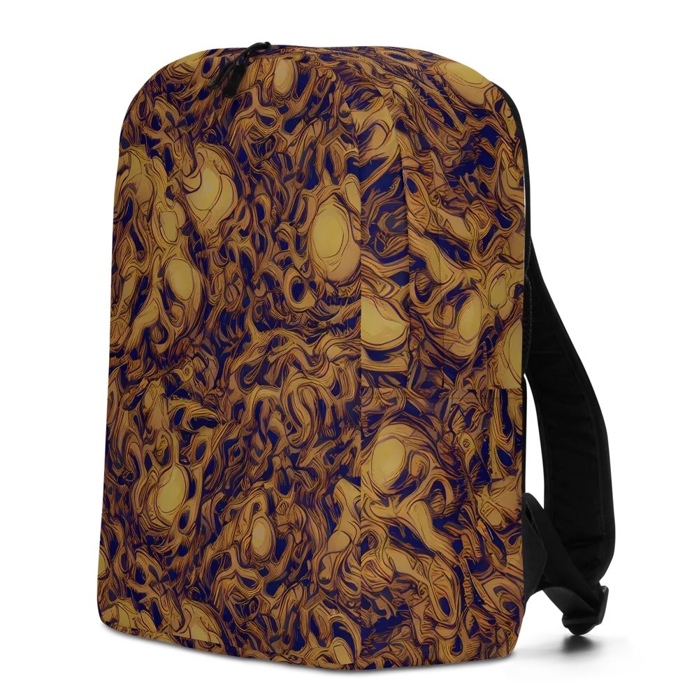 Navy Alchemy on Minimalist Backpack — Left