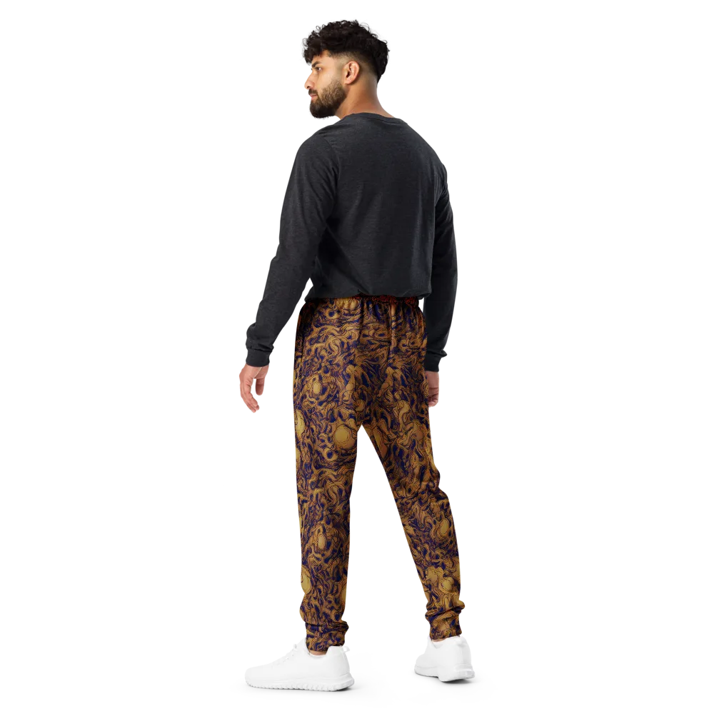 Navy Alchemy on Men's Joggers — Back