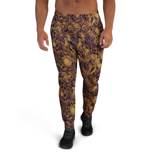 Navy Alchemy on a Men's Joggers