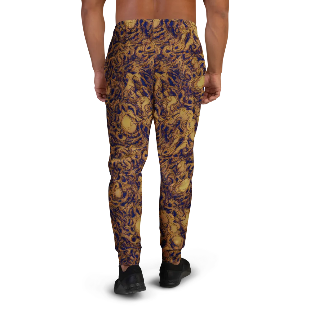 Navy Alchemy on Men's Joggers — Back