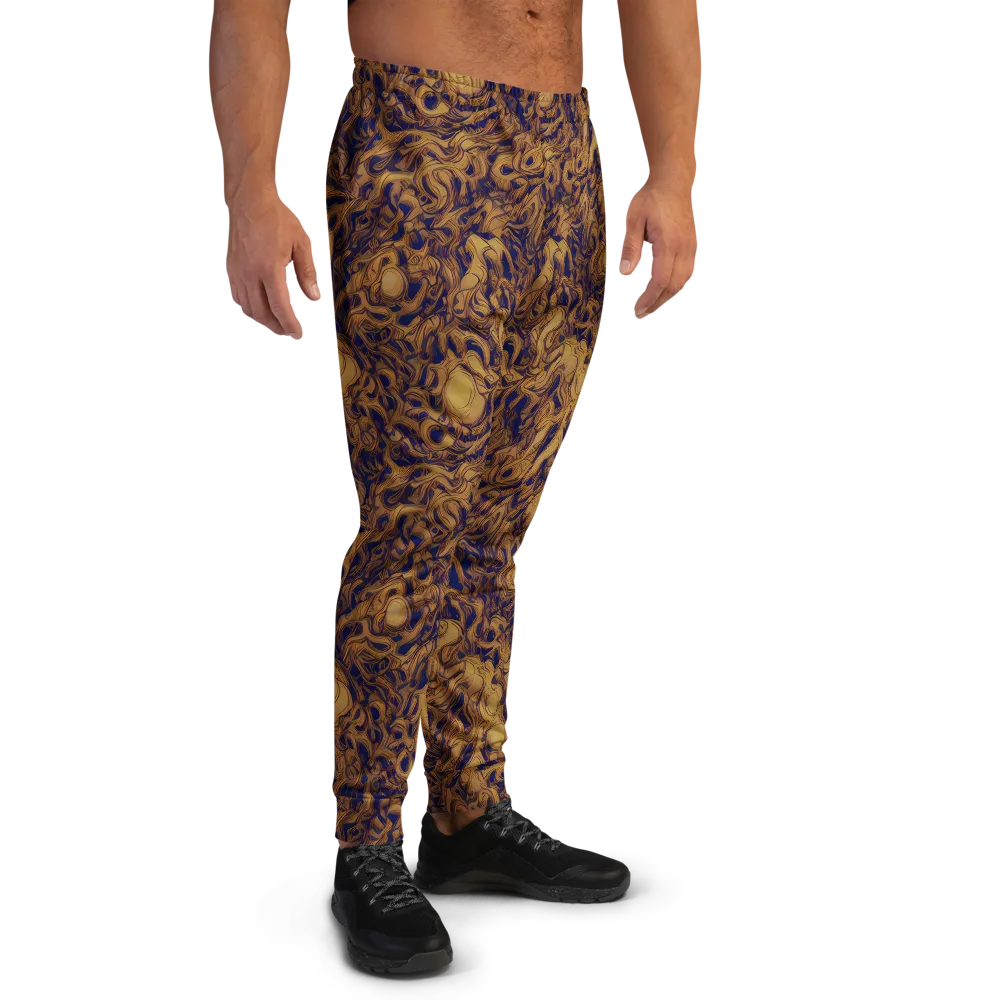 Navy Alchemy on Men's Joggers — Right