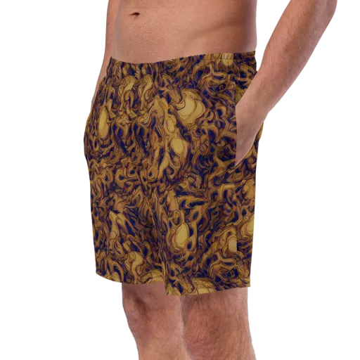 Navy Alchemy on a Swim Trunks