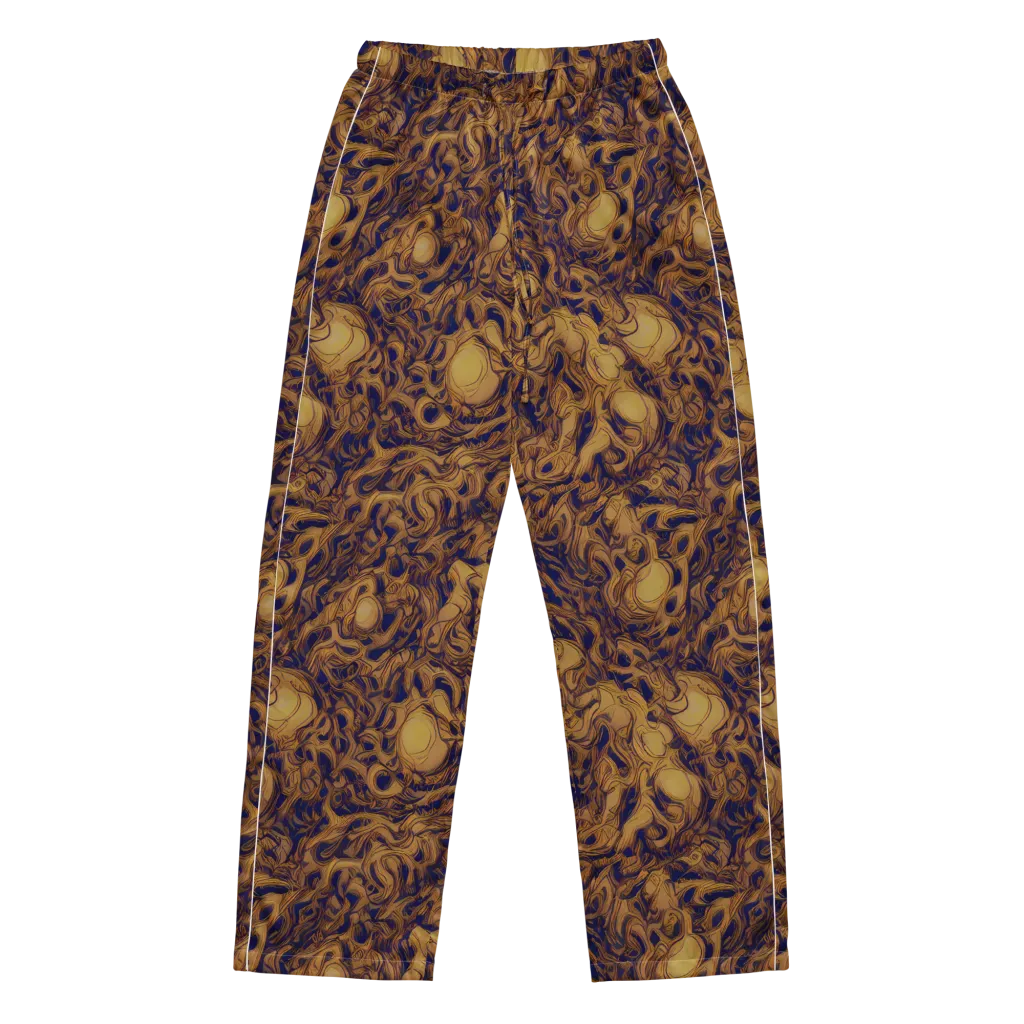 Navy Alchemy on Women's Pajama Pants — Front