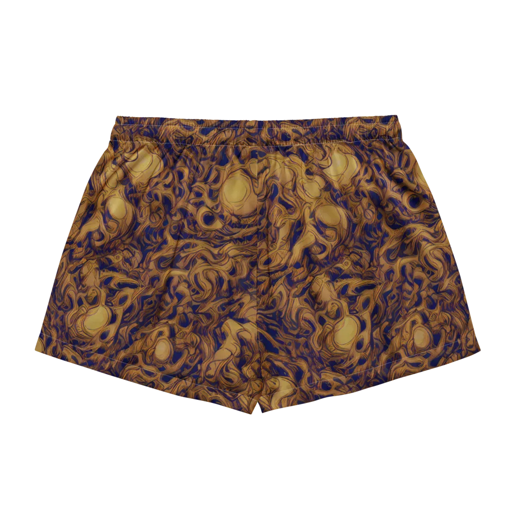Navy Alchemy on Women's Pajama Shorts — Back