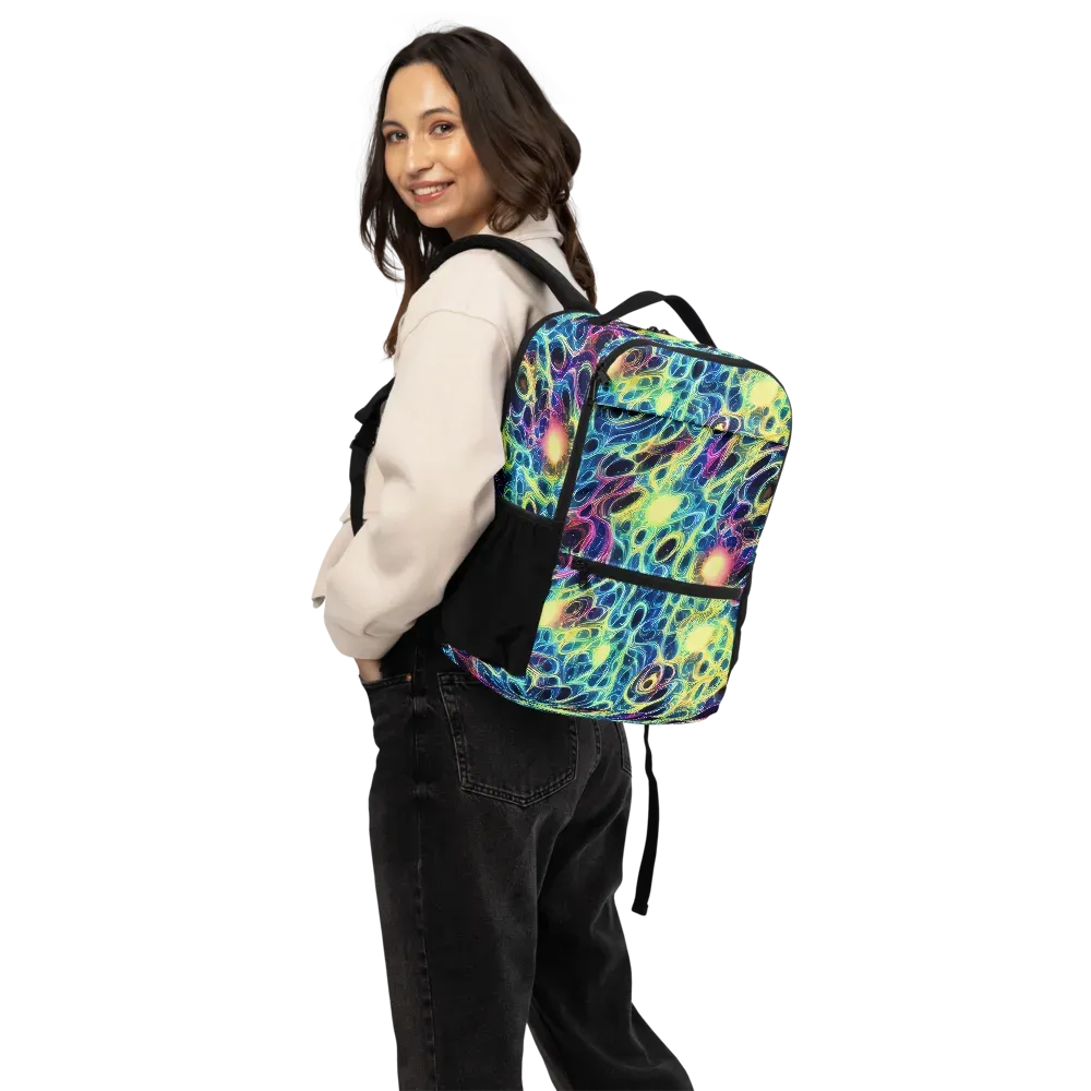 Biolume Drift on Utility Backpack — Back