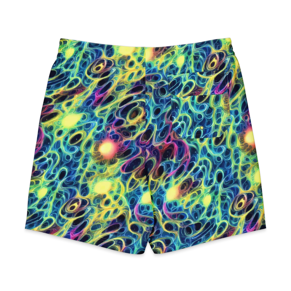 Biolume Drift on Men's Board Shorts — Back