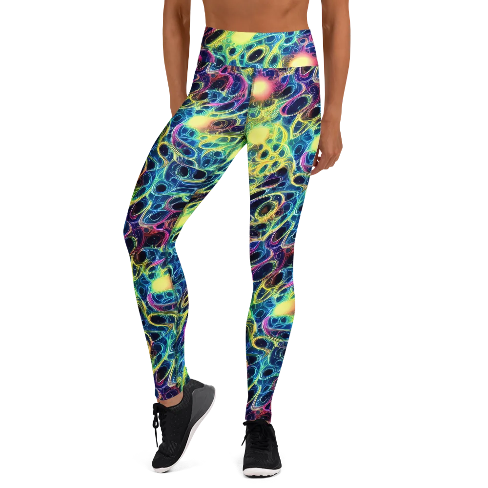 Biolume Drift on Yoga Leggings — Front