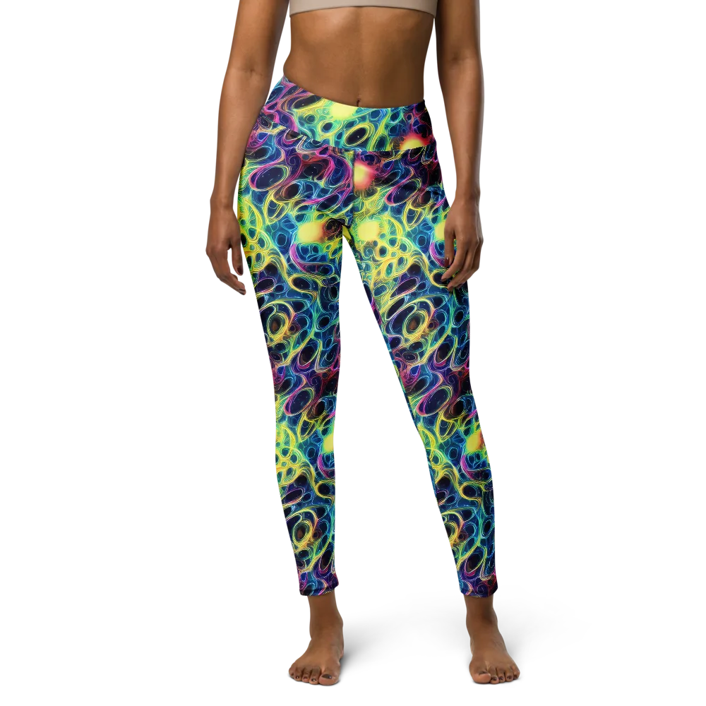 Biolume Drift on Yoga Leggings — Front