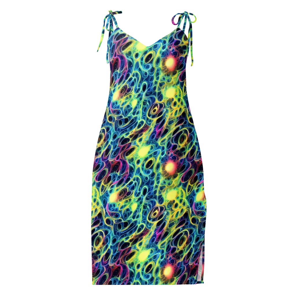 Biolume Drift on Slip Dress — Front