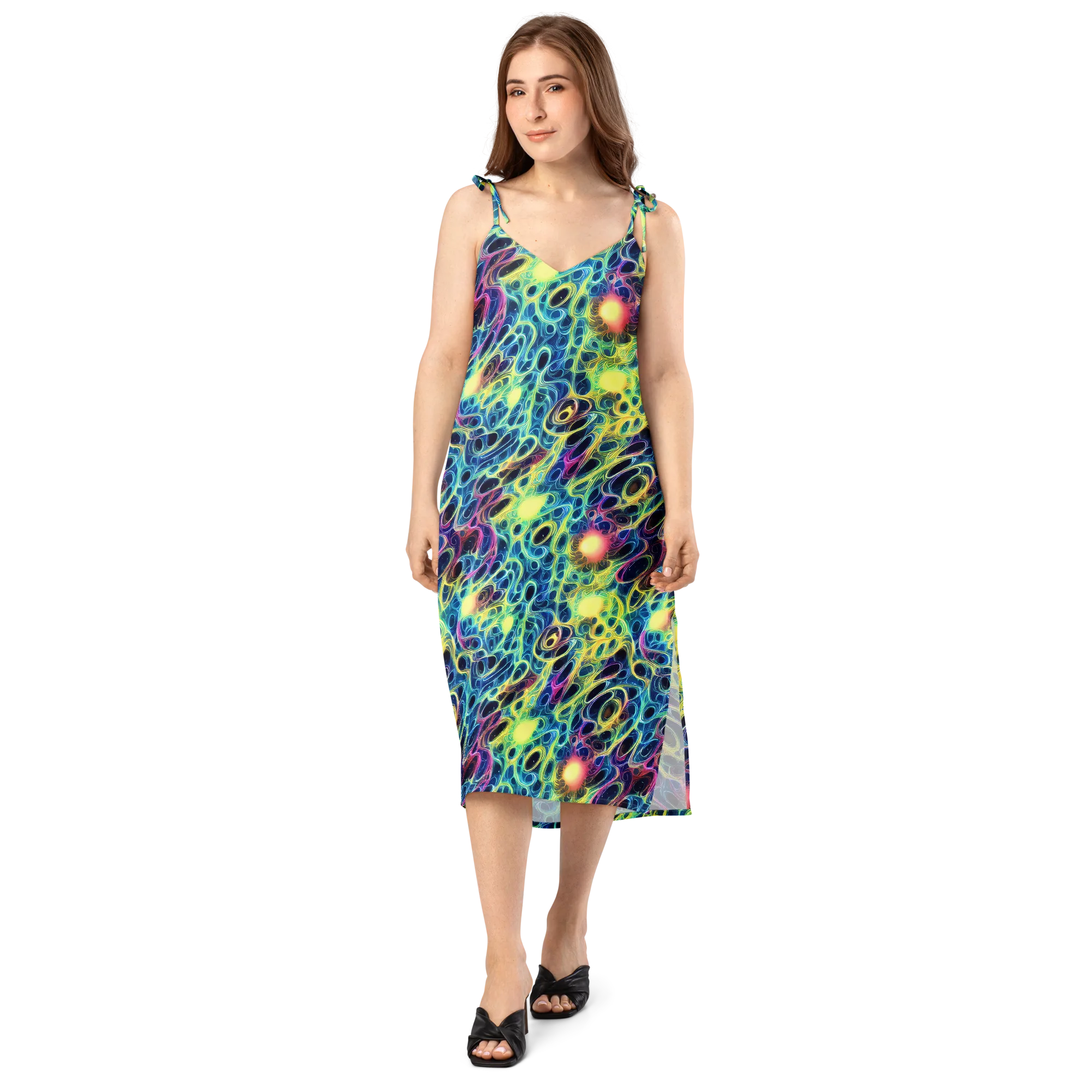 Biolume Drift on Slip Dress — Front