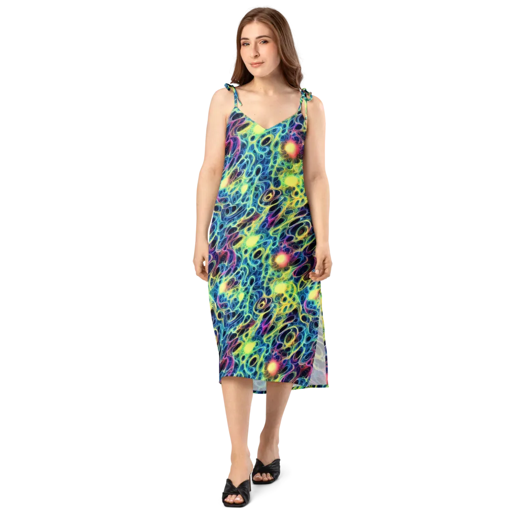 Biolume Drift on Slip Dress — Front