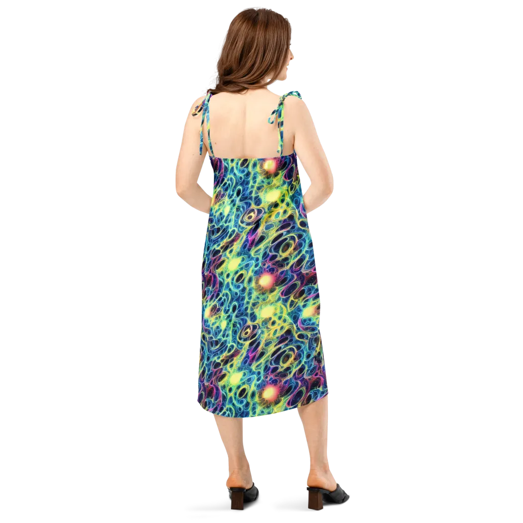 Biolume Drift on Slip Dress — Back