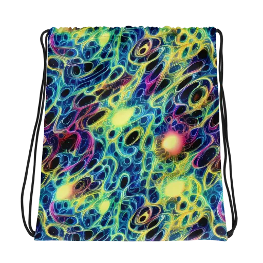 Biolume Drift on a Drawstring Bag