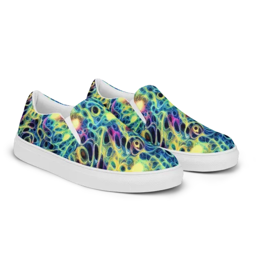 Biolume Drift on a Women's Slip-On Canvas Shoes