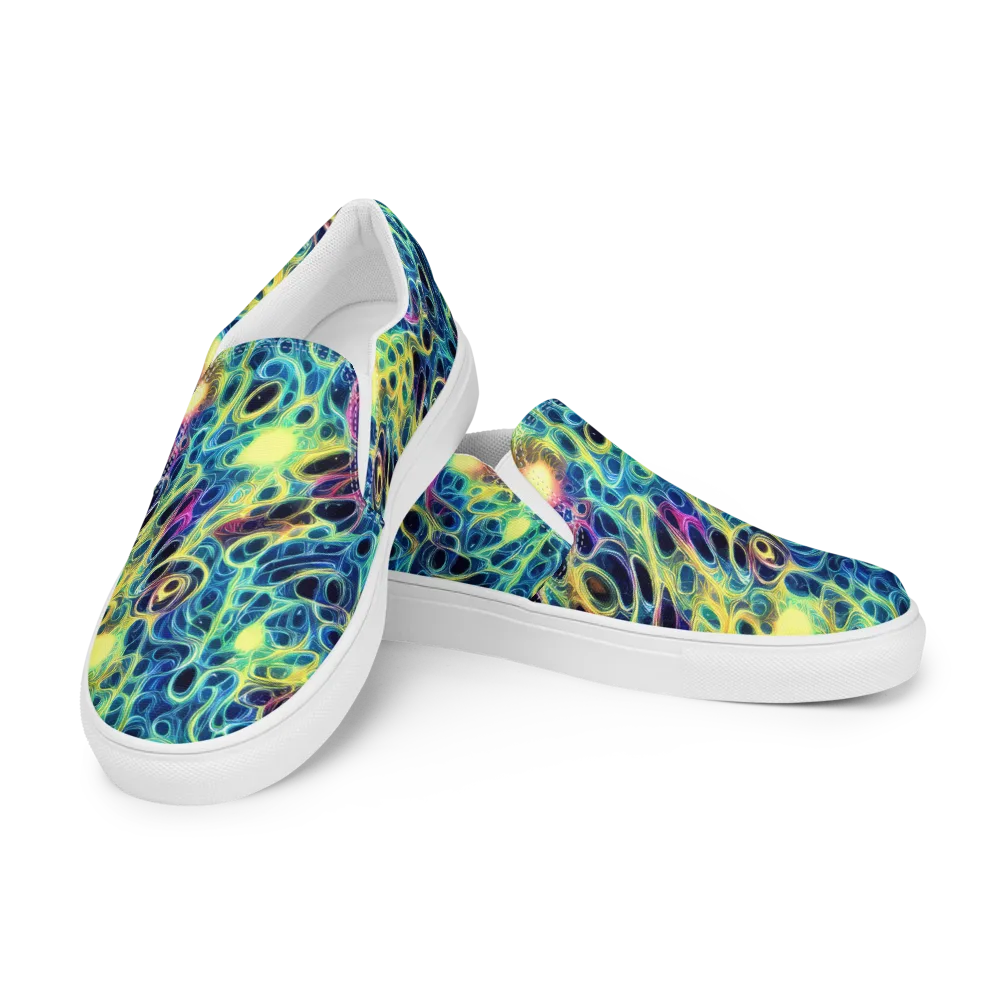 Biolume Drift on Women's Slip-On Canvas Shoes — Left Front