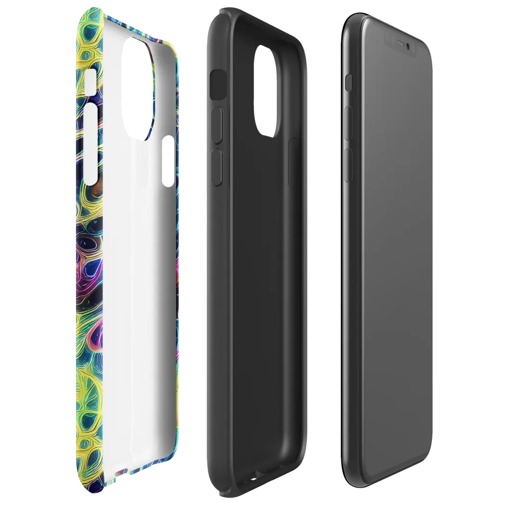 Biolume Drift on Tough Case for iPhone® — Right
