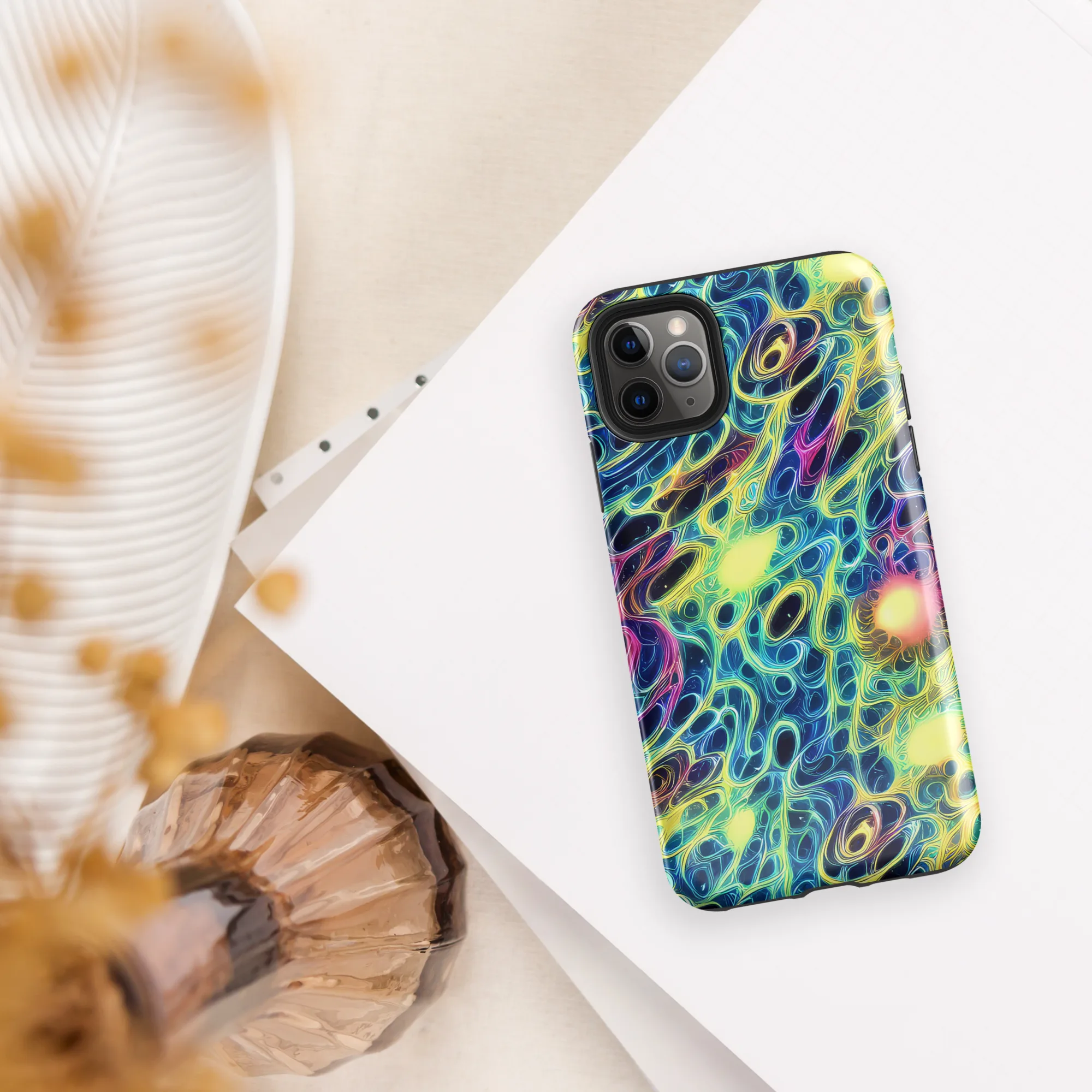 Biolume Drift on Tough Case for iPhone® — Front