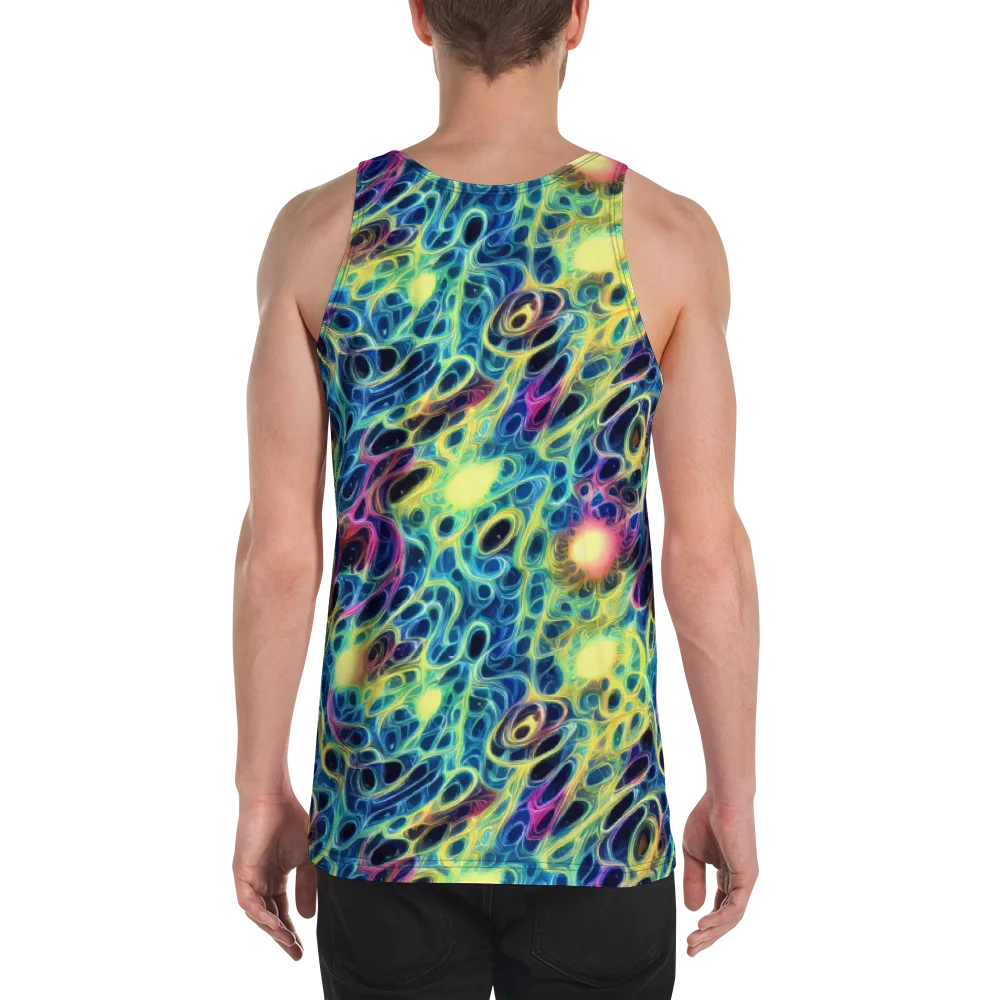 Biolume Drift on Men's Tank Top — Back