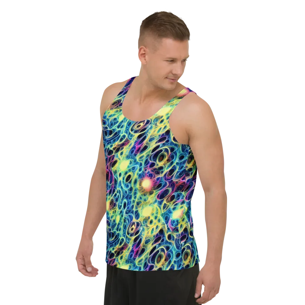Biolume Drift on Men's Tank Top — Left Front