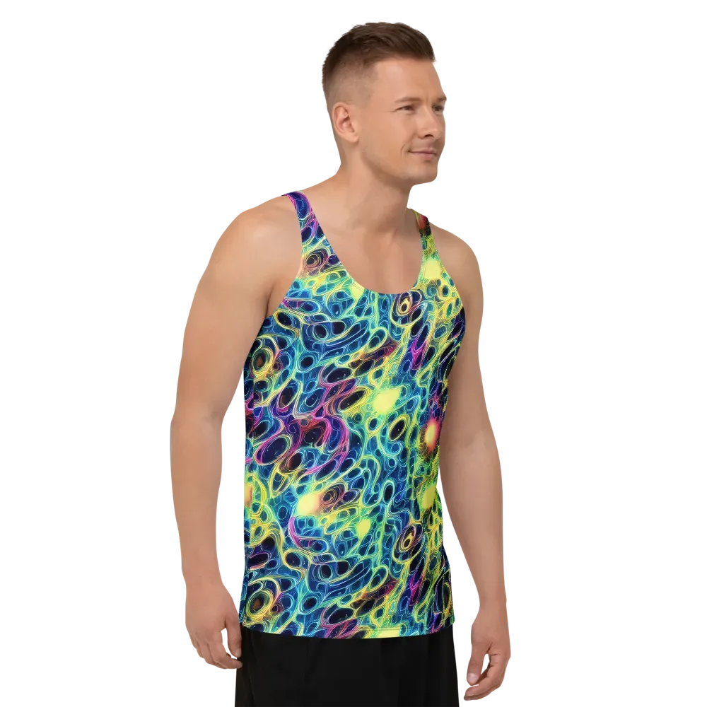 Biolume Drift on Men's Tank Top — Right Front