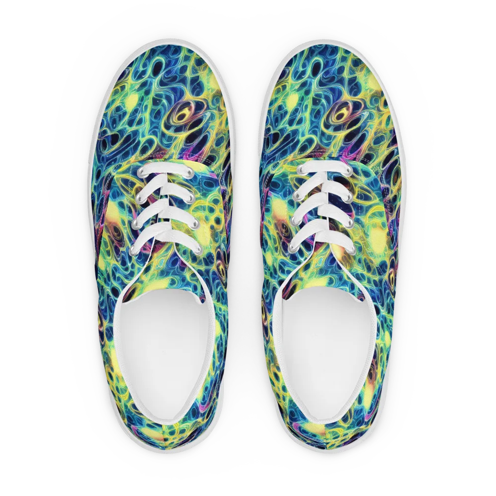 Biolume Drift on Men's Lace-Up Canvas Shoes — Front