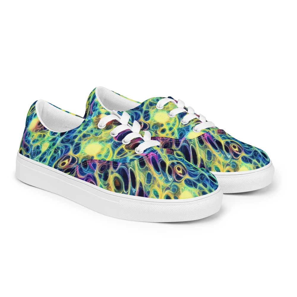 Biolume Drift on Men's Lace-Up Canvas Shoes — Right Front