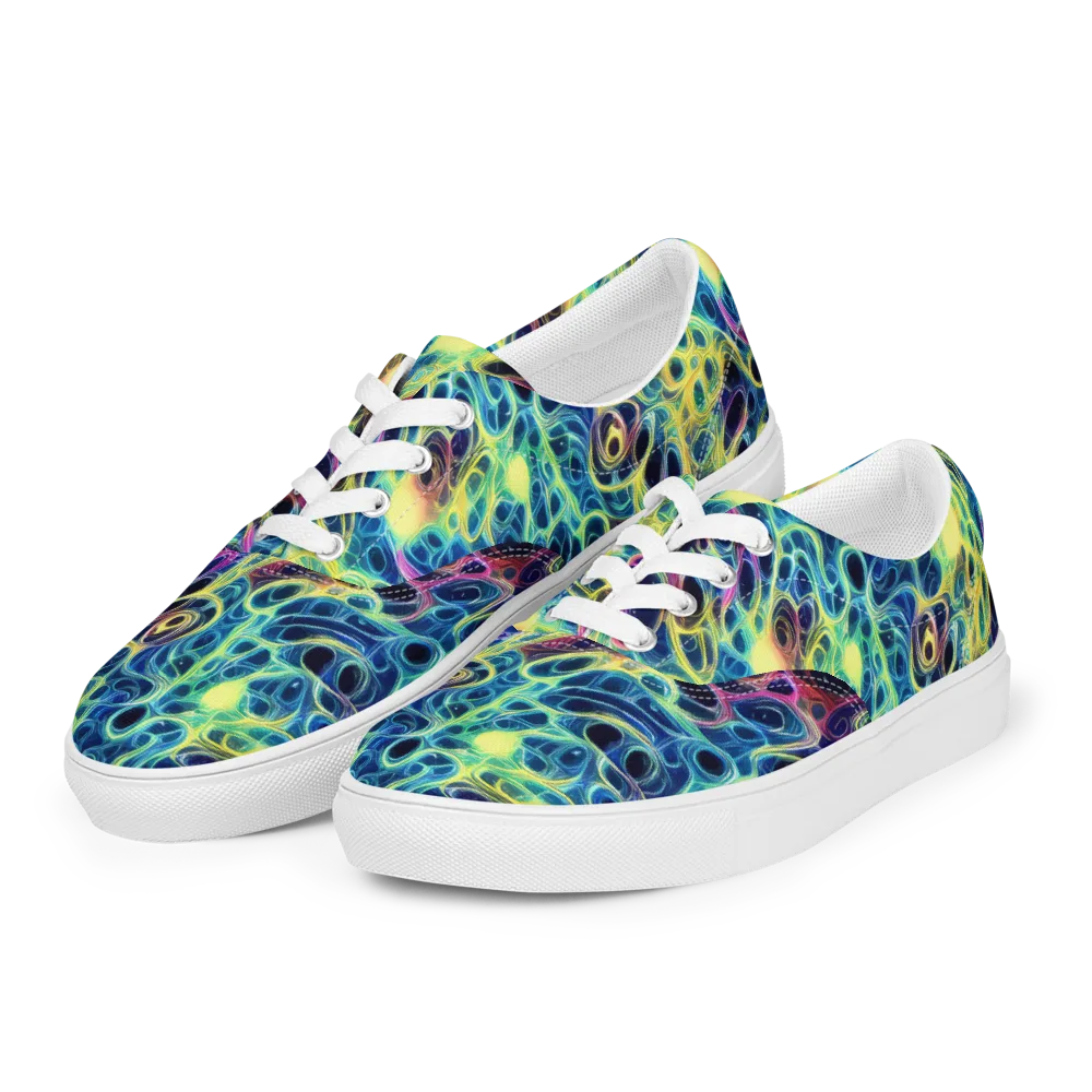 Biolume Drift on Men's Lace-Up Canvas Shoes — Left Front