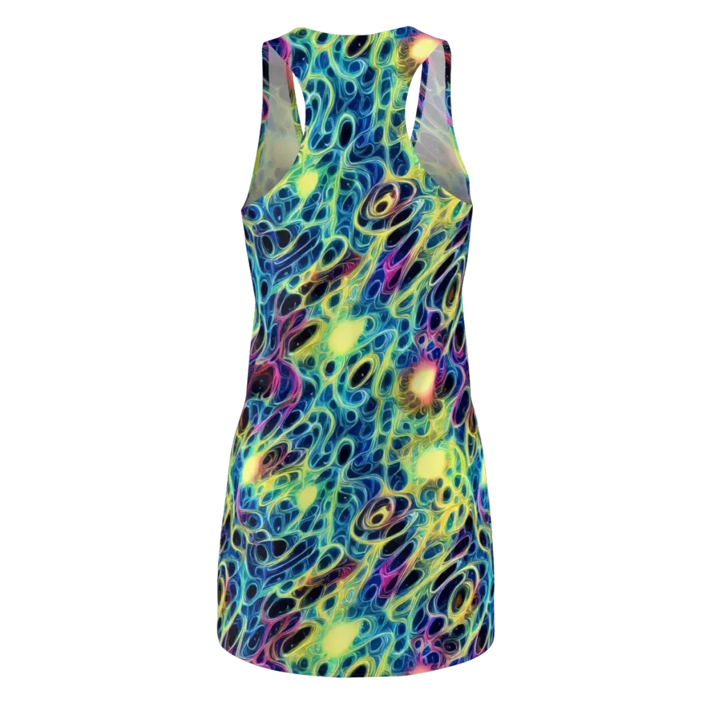 Biolume Drift on Racerback Dress — Back