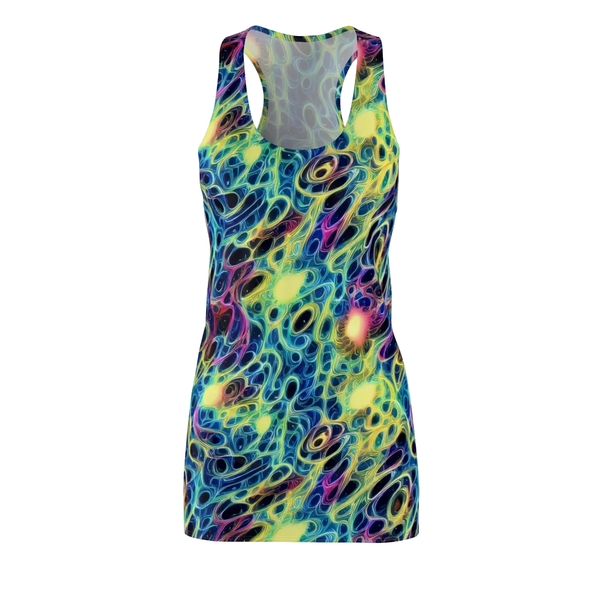 Biolume Drift on Racerback Dress — Front