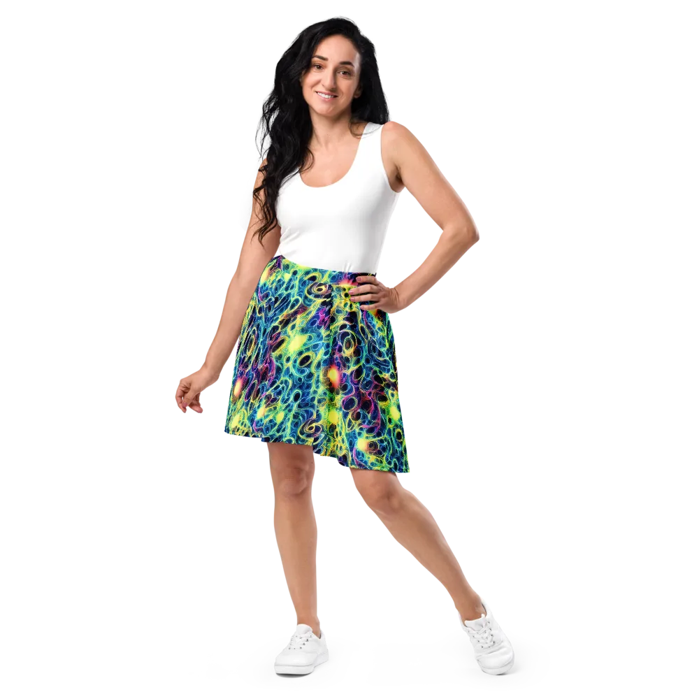 Biolume Drift on Skater Skirt — Front