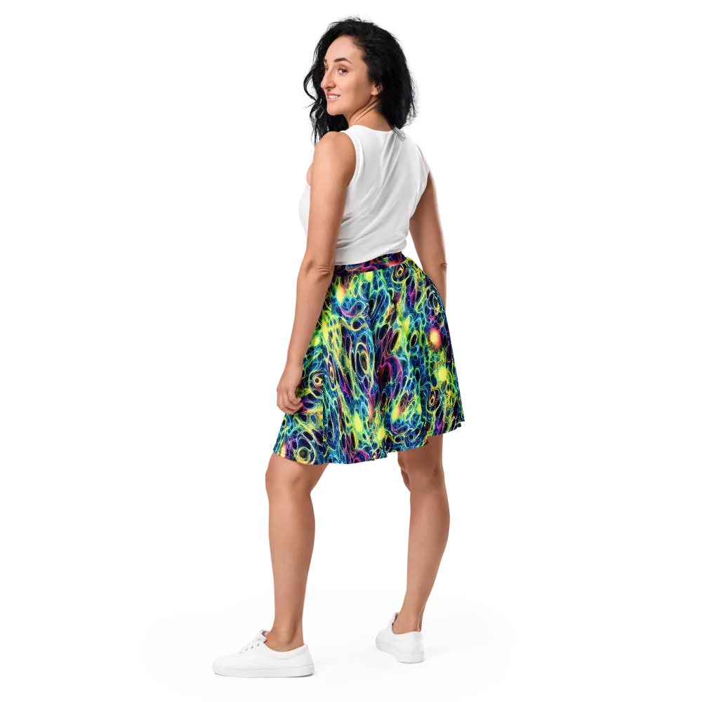 Biolume Drift on Skater Skirt — Back