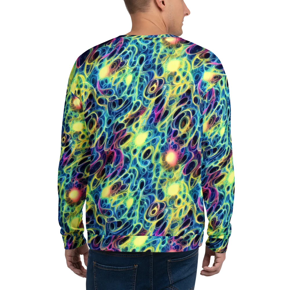 Biolume Drift on Sweatshirt — Back