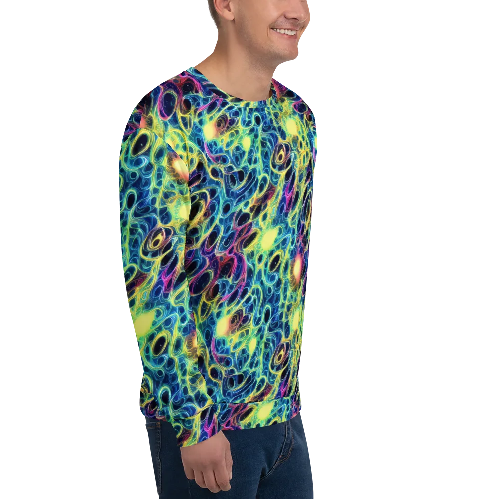 Biolume Drift on Sweatshirt — Right Front