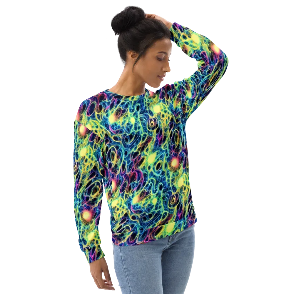 Biolume Drift on Sweatshirt — Right Front