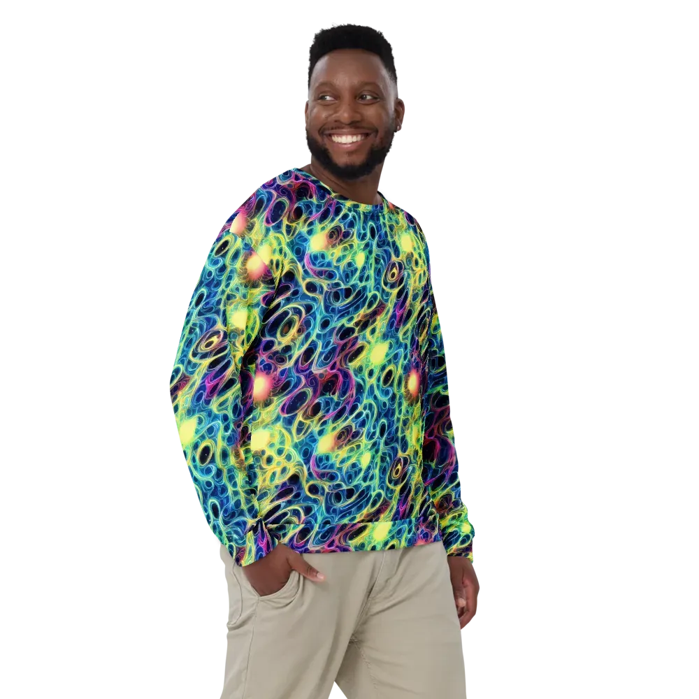 Biolume Drift on Sweatshirt — Front