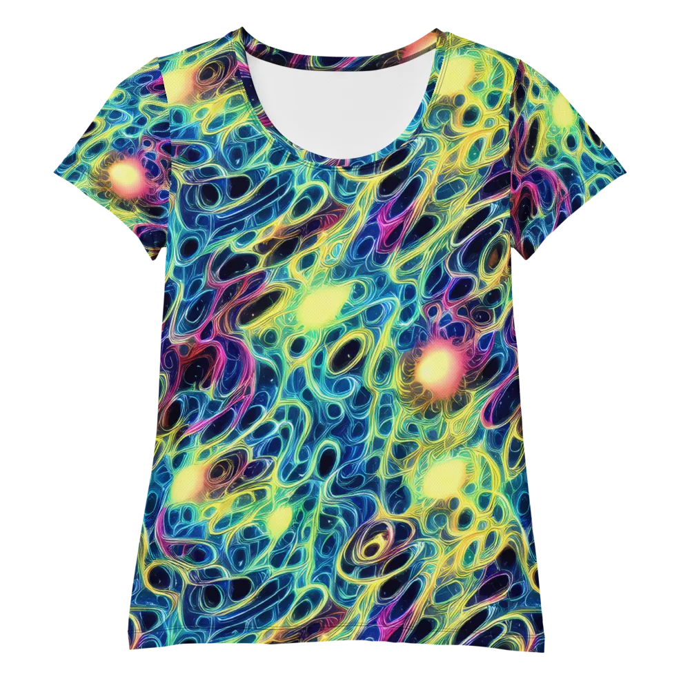 Biolume Drift on Women's Athletic T-Shirt — Front