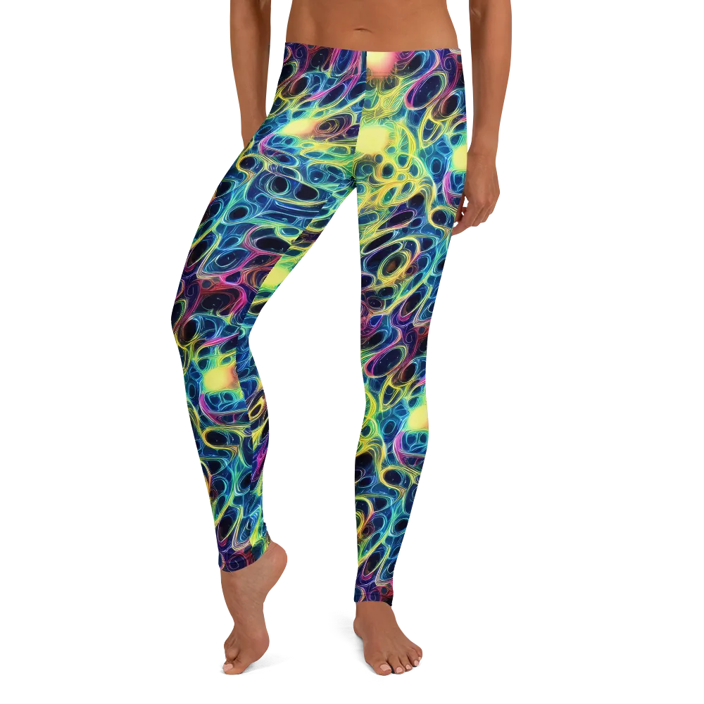 Biolume Drift on Leggings — Front