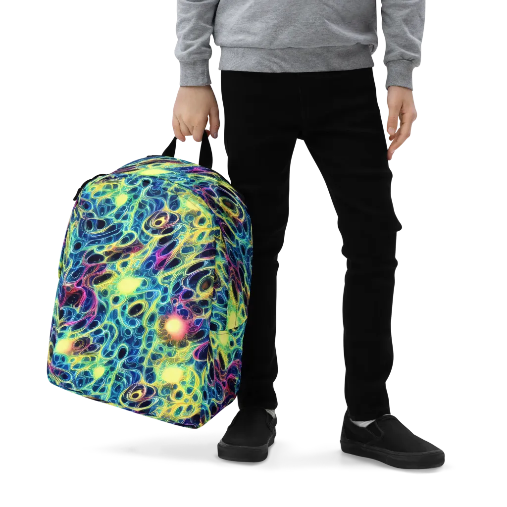 Biolume Drift on Minimalist Backpack — Zoomed-in