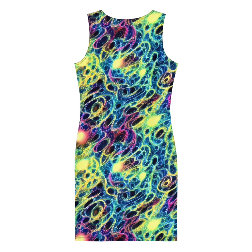 Biolume Drift on Bodycon Dress — Back