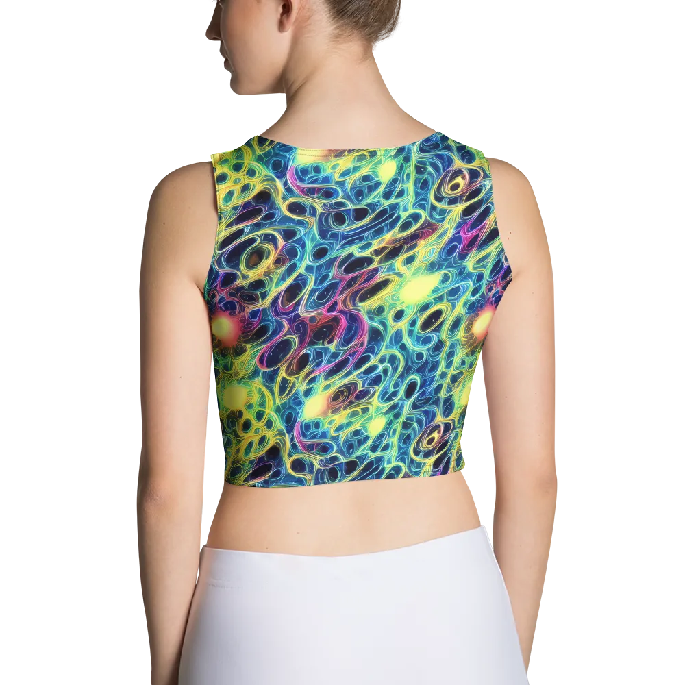 Biolume Drift on Crop Top — Back