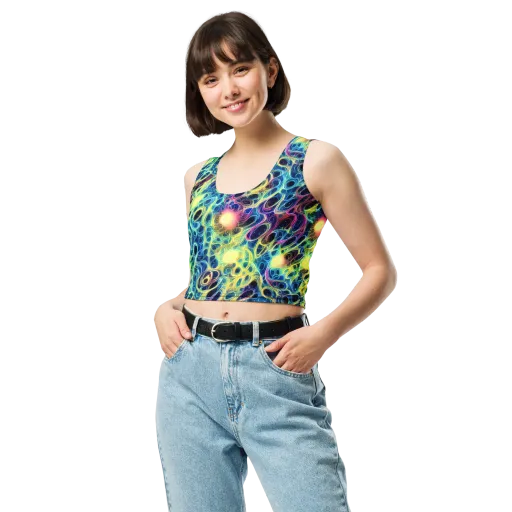 Biolume Drift on a Crop Top