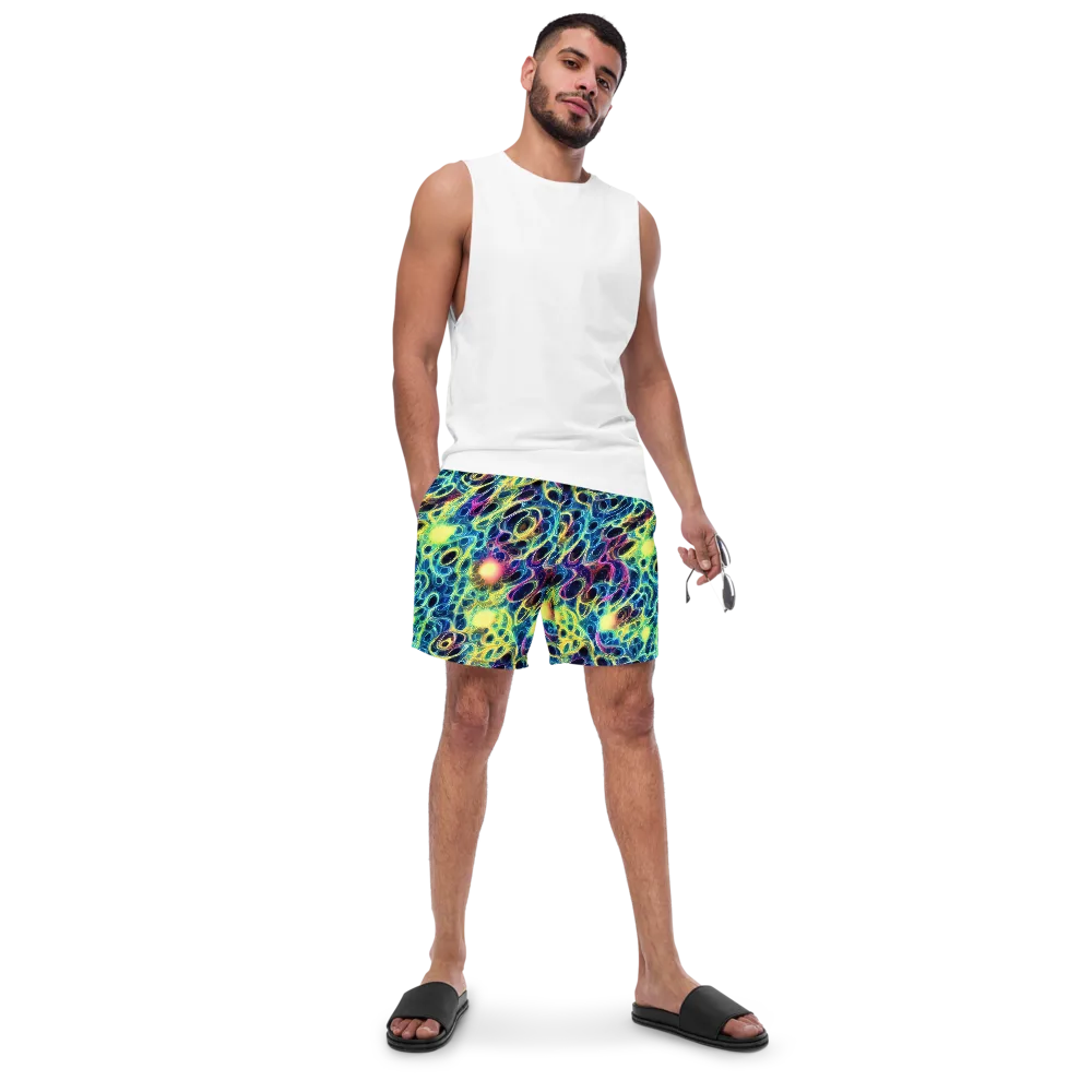 Biolume Drift on Swim Trunks — Front
